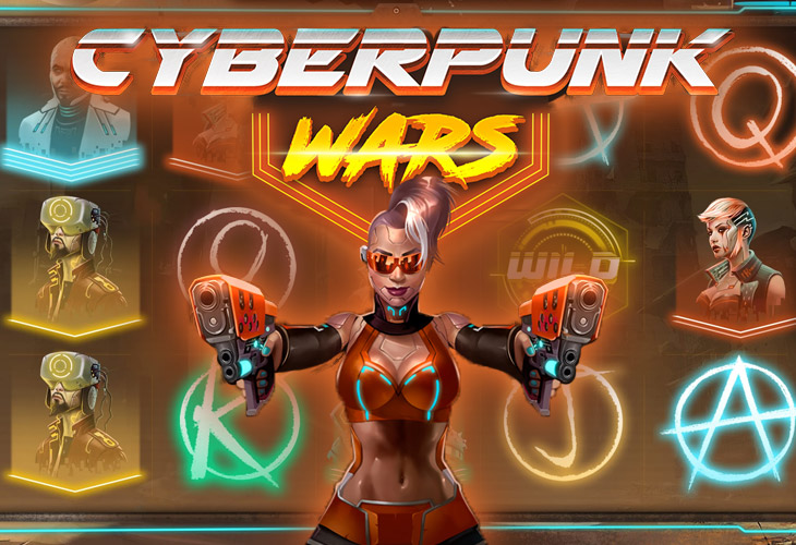 Cyberpunk Wars - Woohoo slot at Megafaraon Casino Casino