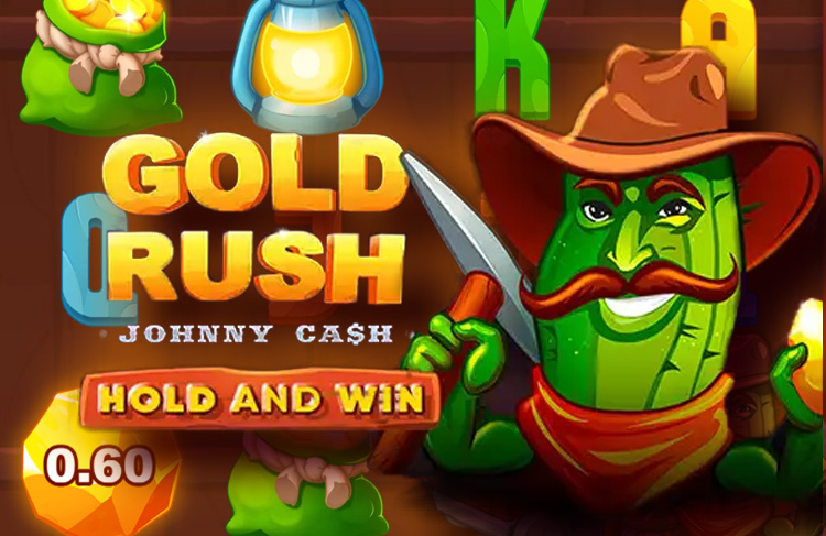 Gold Rush With Johnny Cash - BGaming slot at Megafaraon Casino Casino