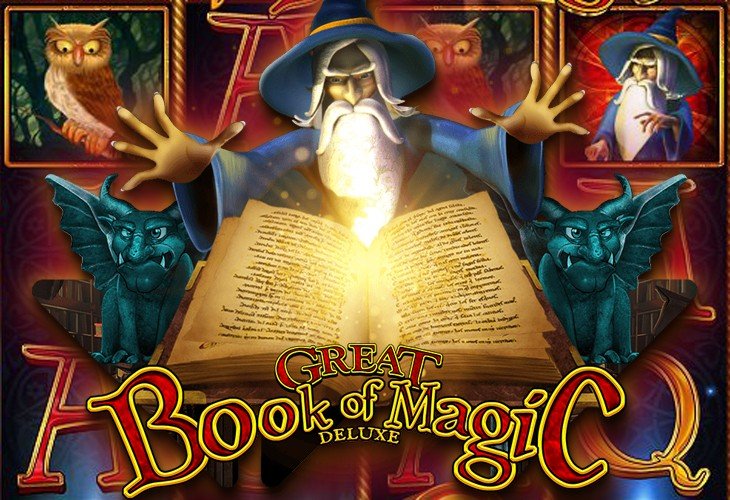 Great Book of Magic Deluxe - Wazdan slot at Megafaraon Casino Casino