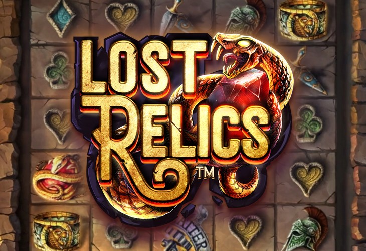 Lost Relics - NetEnt slot at Megafaraon Casino Casino