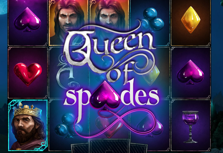 Queen Of Spades - Mascot slot at Megafaraon Casino Casino
